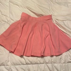 Amazon light pink skater skirt